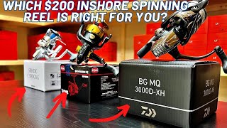 SHIMANO vs PENN vs DAIWA [$200 Inshore Spinning Reel Comparison] screenshot 3