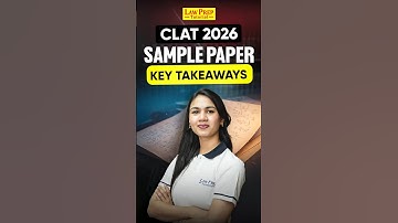 3 SHOCKING Takeaways from CLAT 2026 Sample Paper!
