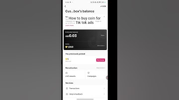 Updated: How to buy coins on tik tok / How to recharge coin for tik tok ads #tiktokads