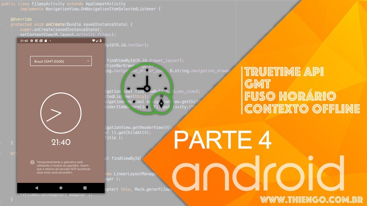 True Time Api True Time API Para Data e Horário NTP no Android - PARTE 4 - YouTube