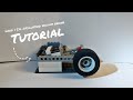 Lego 1 Cylinder oscillating vacuum engine TUTORIAL