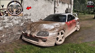 I tried to rebuild an abandoned Toyota Supra in Forza Horizon 5