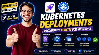 Kubernetes Tutorial For Beginners | What is a Kubernetes Deployment | Deployments vs ReplicaSets