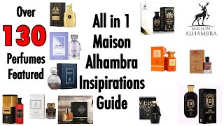 All Maison Alhambra Dupes (Part1) | 130 Maison Alhambra Dupes and Clones | My Perfume Collection