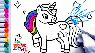 🦄 How to Draw a Magical Unicorn! | Drawing Tutorial #howtodraw #simpledrawing