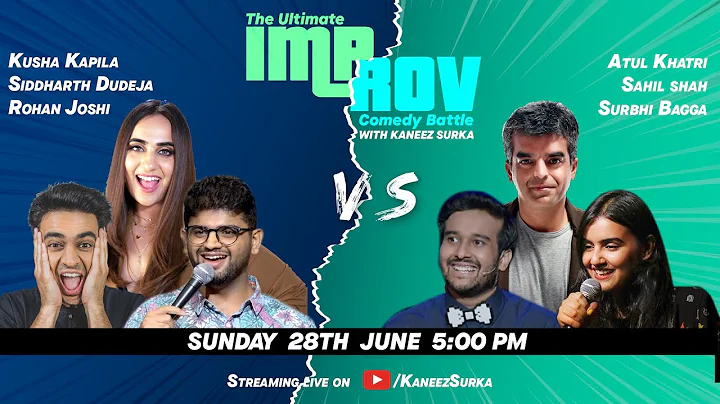 Improv Battle Match 5 Feat.  @AtulKhatriComedian    @rohanjoshi8016     @kushakapila5643  and more.