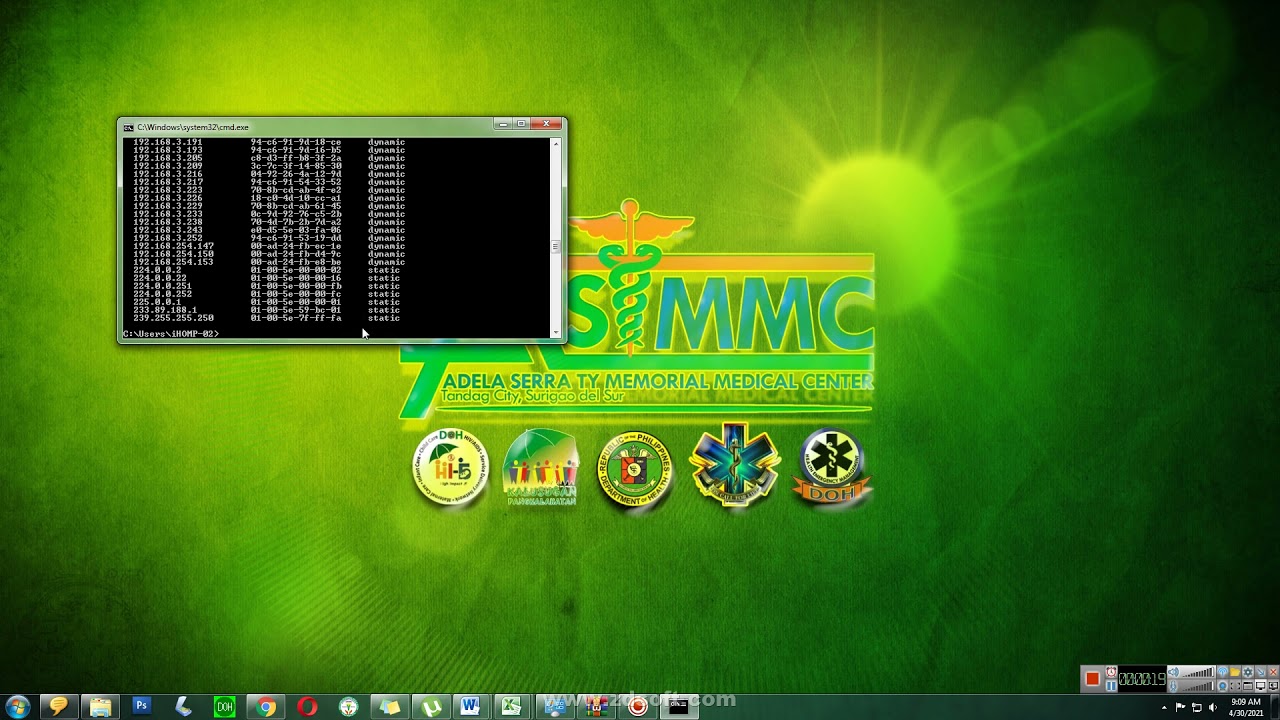 How To Display IP Address MAC Address Connected In Your PC Using CMD how-to-display-ip-address-mac-address-connected-in-your-pc-using-cmd