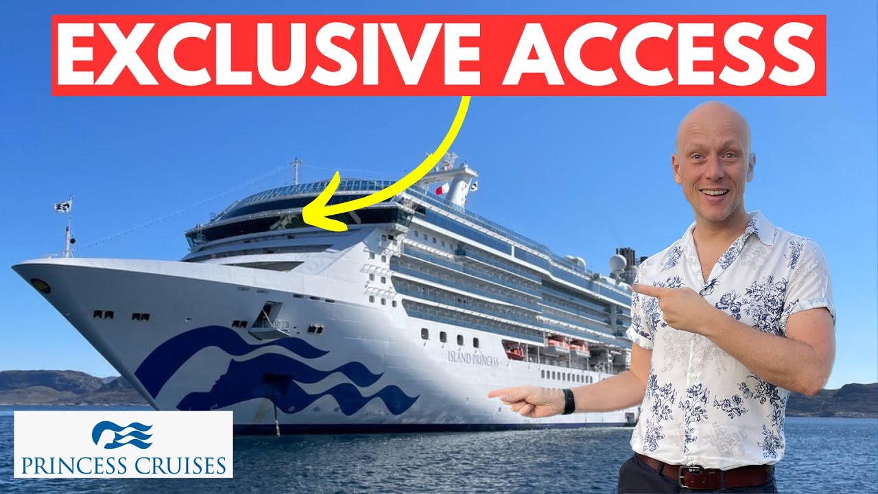 Our FINAL DAY and we tour THE BRIDGE on Island Princess - DAY 16 and DISEMBARKATION VLOG