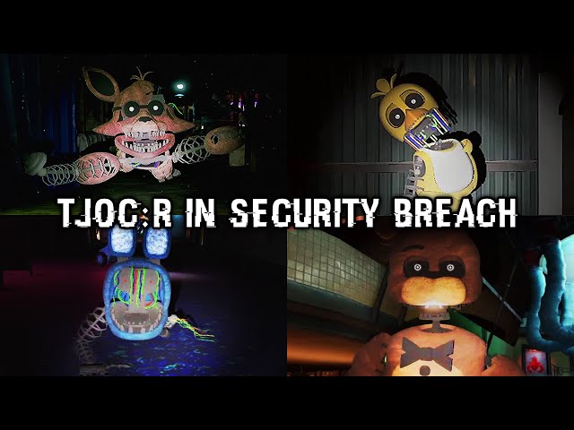 Ignited Freddy from The Joy of Creation easter egg in FNAF Security Breach  : r/fivenightsatfreddys