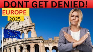 NEW RULES: for Traveling to Europe in 2025 (Travelers need to know!)