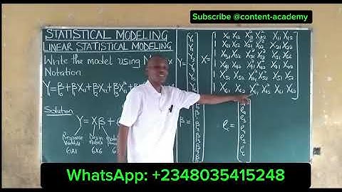 Matrix Approach to Multiple Linear Regression (OLS Made Easy)
