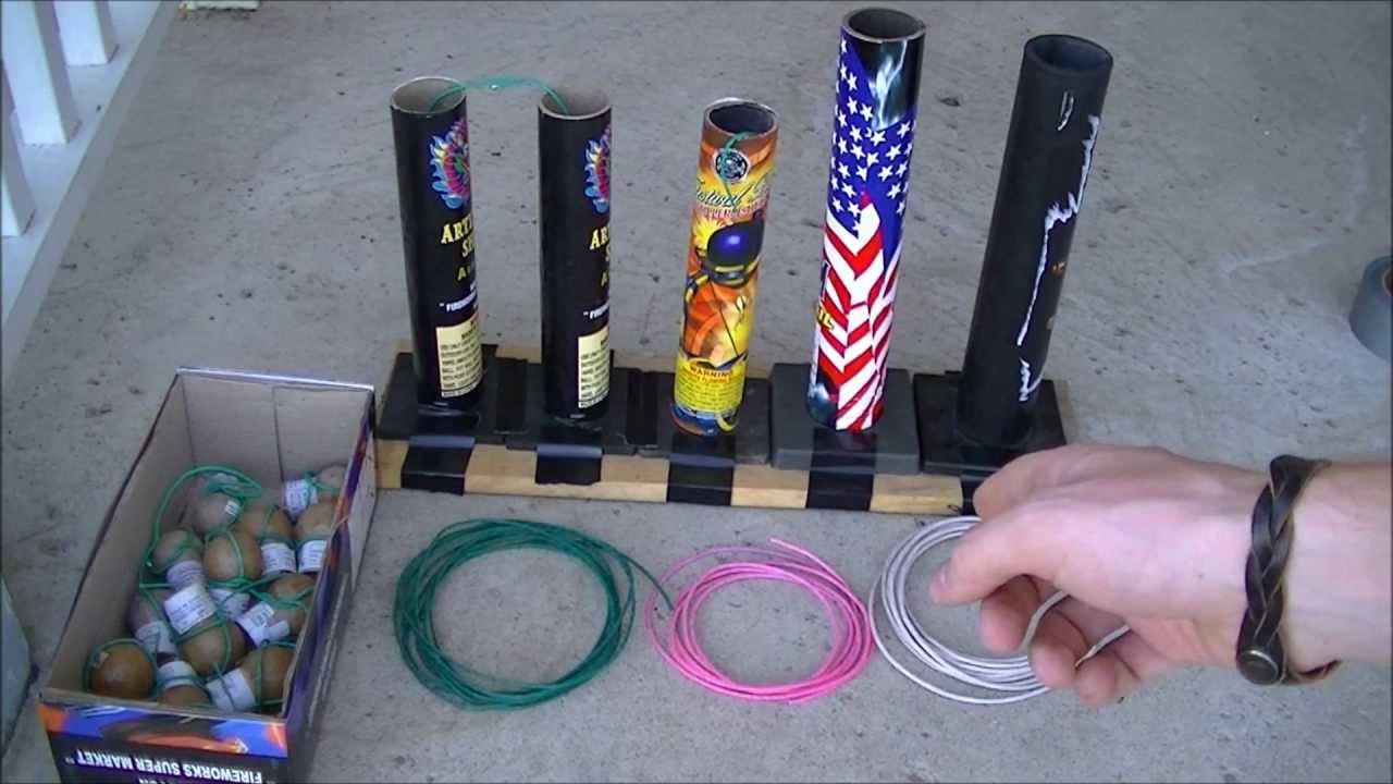 Firework Fuse Speed Test 