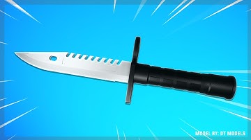 M9 Bayonet 3D Modeling Timelapse | Blender 2.83