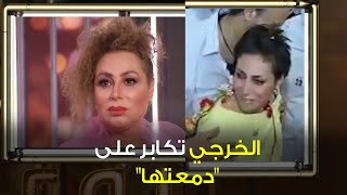 تأثر ودموع الفنانة زهرة الخرجي وهي تتحدث عن عودتها من رحلة العلاج من السرطان