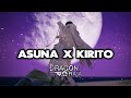 Dragon Raja SEA - Kirito &amp; Asuna (Toploader  - Dancing in teh Moonlight)