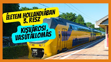 Milyen egy holland kisváros vasútállomása? | Nijkerk Vlog
