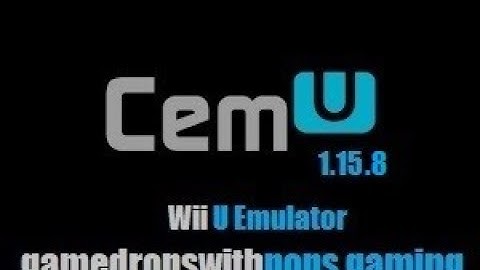 Hot!!! Cemu 1.15.8 Patreon Nintendo Wii U Emulator fun test of Multi Wii U Games