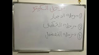 مراحل الكيتو دايت - المرحله الثانيه - التكيف