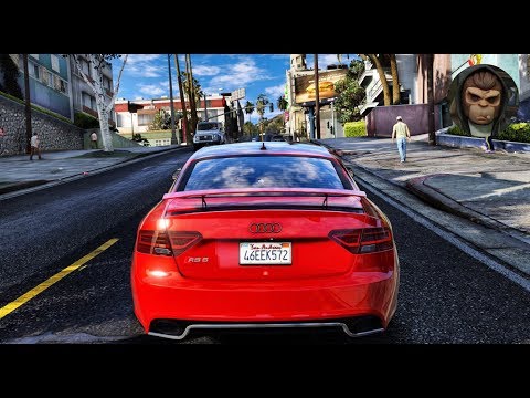 ► GTA 6 Graphics - Audi RS5! ✪ M.V.G.A. - Gameplay! 2017 Realistic Graphics MOD 60FPS