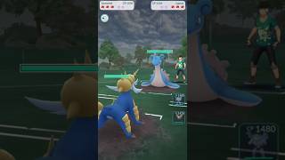 Water type vs Water type 💦#pokemongo #pokemon