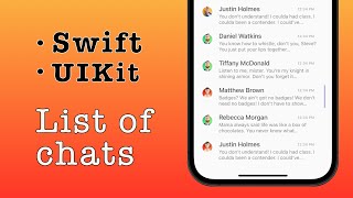 iOS Developer creates a Chat App with Swift
