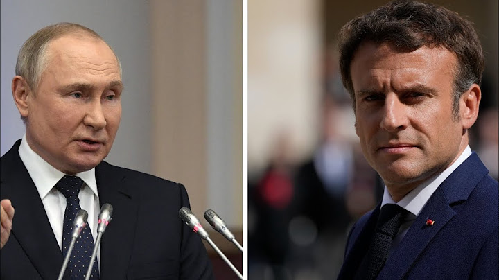 Guerre en Ukraine : pour Emmanuel Macron, Vladimir Poutine "a commis une énorme erreur"