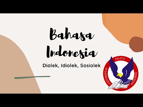 Video: Apa Itu Dialek?