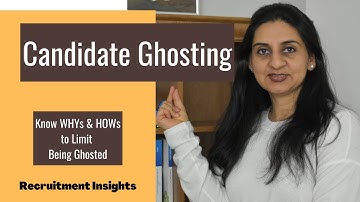 Candidate Ghosting: How to Minimize No Call No Show | Back Outs & Why Candidates Ghost Recruiters