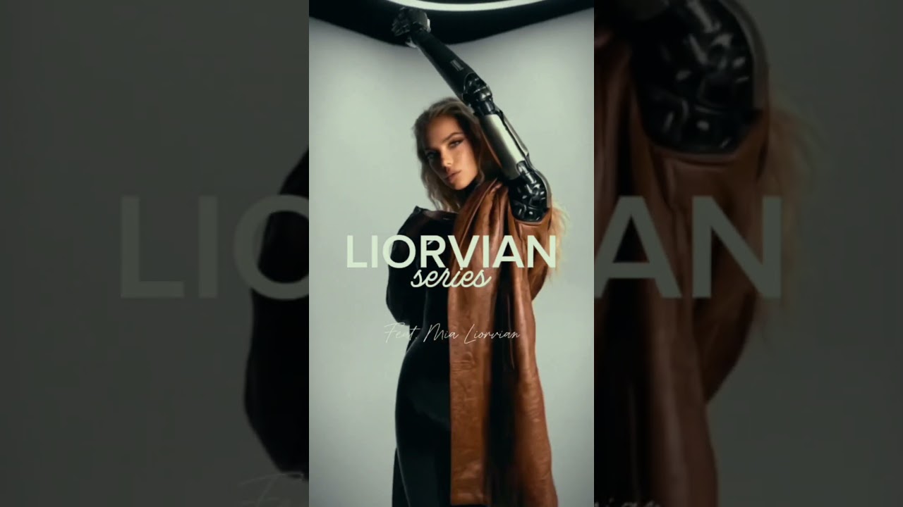 Mia Liorvian synthetic entity L9RA L-Series Armature leather chrome editorial speculative fashion mechatronic design hybrid CGI Liorvian Studios