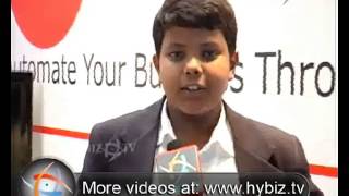 Bill Bitra, Bitra Net Pvt. Ltd., India Soft-2012, HICC, Hyderabad - hybiz.tv screenshot 4