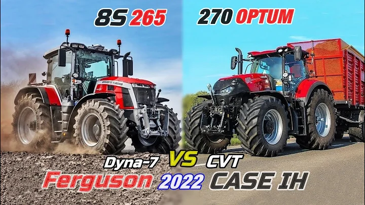 M.Ferguson 8S 265 VS Case OPTUM 270 (CVT) [Power/Size/Performance Comparison] - 2021