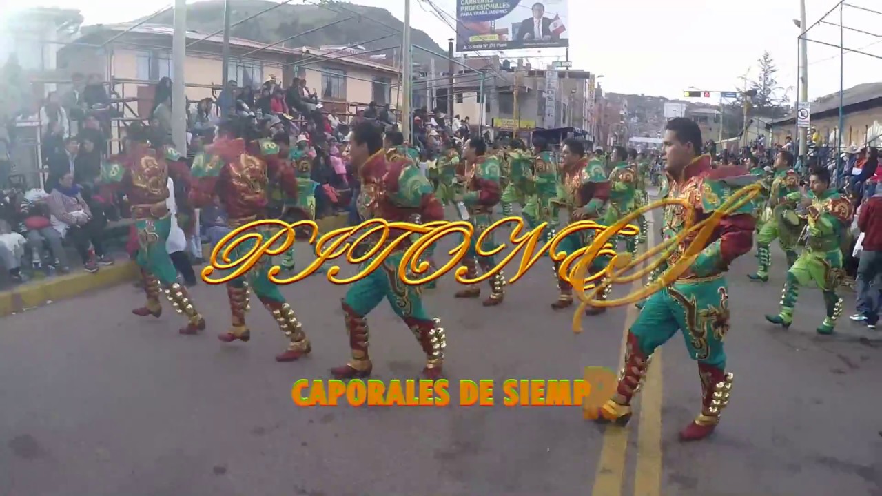 PITONES Caporales de Siempre, Candelaria 2017 YouTube