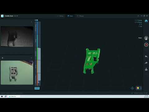 Scanning an parts of RC car by Otter