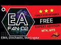 👍 F4N EA02 free EA for MT4  MT5, EMA trend following, Stochastic signals martingale forex strategy