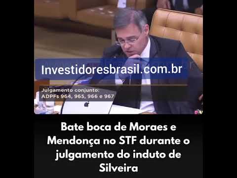 Moraes não aceita argumentos de Mendonça sobre Daniel Silveira no STF