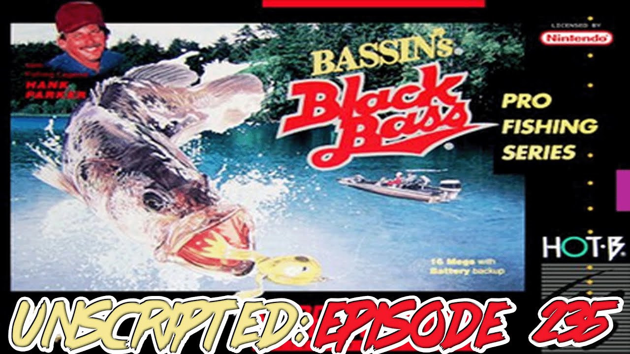 bassins black bass snes lures Unscripted Episode 235: Bassin's Black Bass with Hank Parker (SNES)