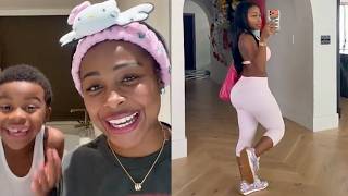 Lil Baby & Jayda Cheaves Son Loyal Play Word Challenge Game & Things Go Left! 😂