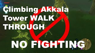 Breath of the Wild - Akkala Tower Walkthrough - NO FIGHTING