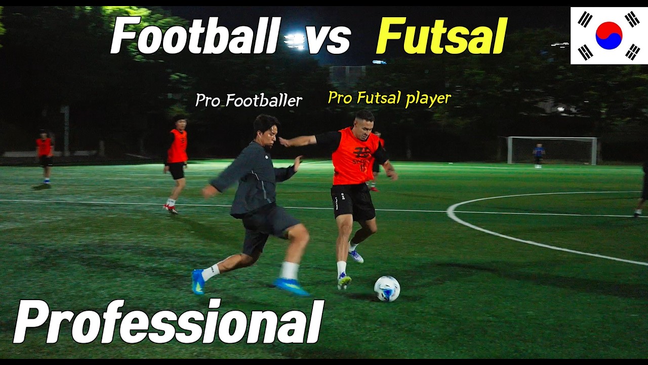 K League Legends vs Futsal National Team 🔥Who Wins in Football?
