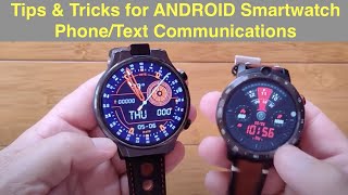 How to Setup Call Forwarding and Direct Texting from an Android Smartwatch using your Phone’s Number screenshot 2