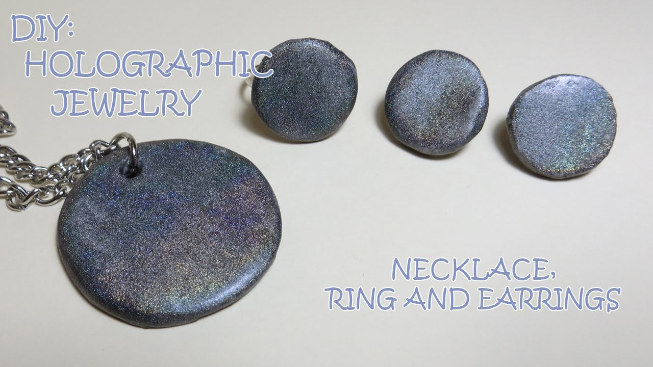 DIY How to make Holographic Jewelry (Easy) YouTube