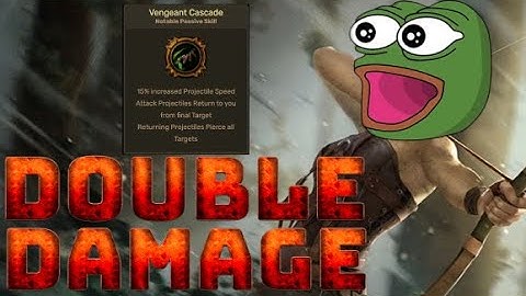 Vengeant Cascade is the Future for Projectile Attack Builds