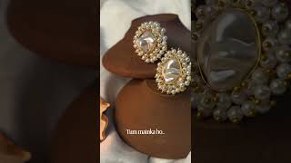 Elegant Earrings ✨ Simple Look Upgrade 💫 #shorts