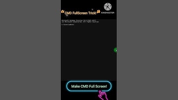 CMD Full Screen Mode: Simple Guide to Maximize Command Prompt #shorts #windows