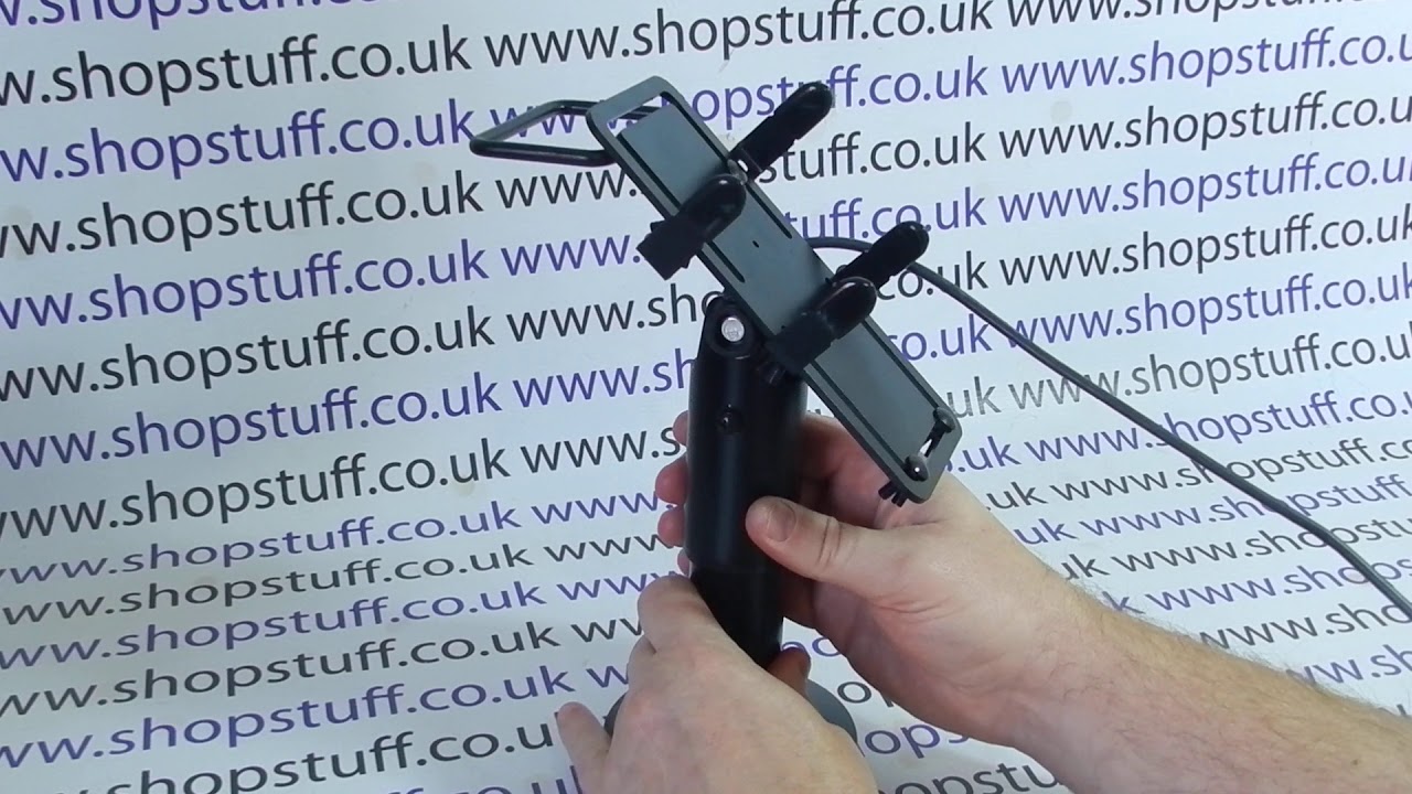 How To Install The Credit Card Machine Holder Space Pole YouTube
