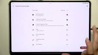 HONOR MagicPad 4 – ব্রাউজিং ডেটা মুছে ফেলার উপায় screenshot 1