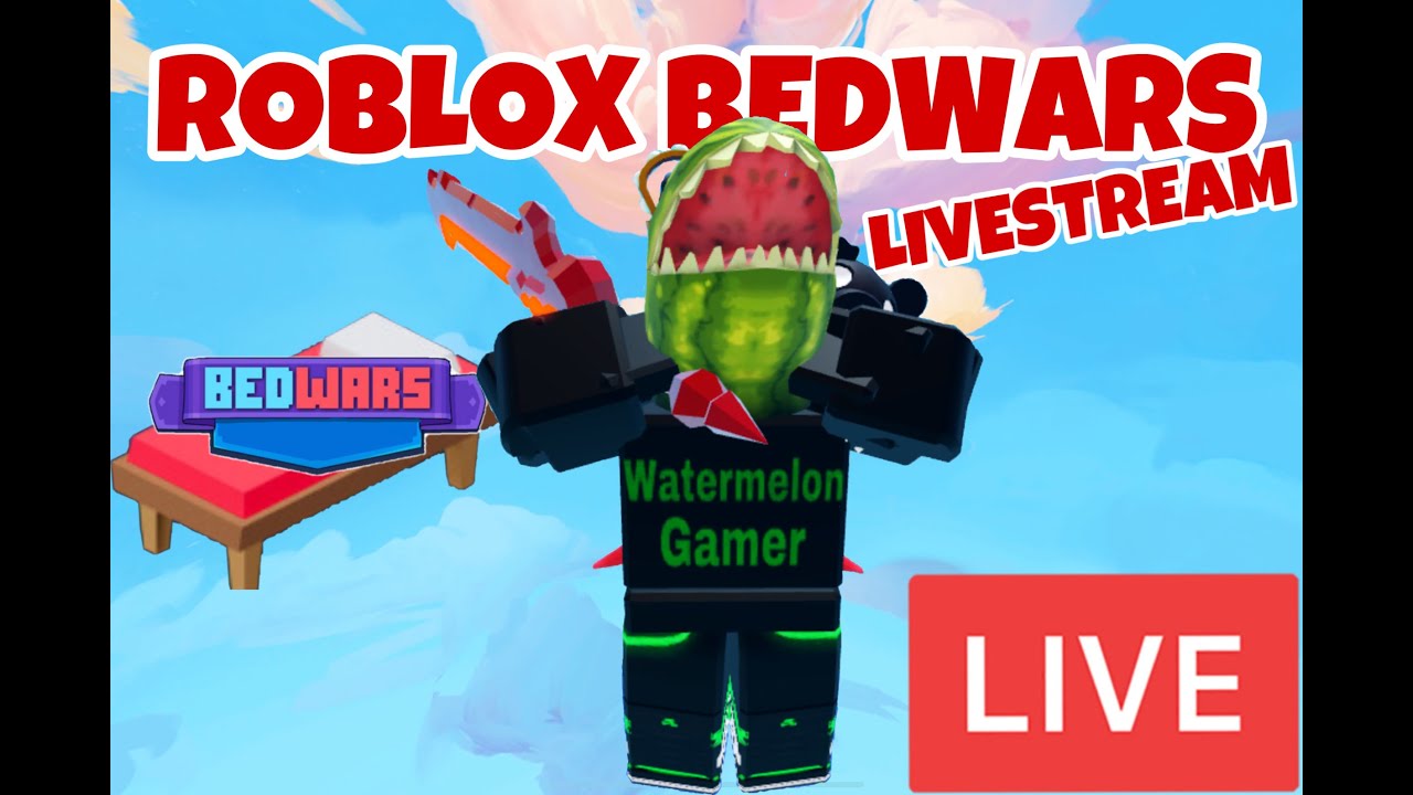 🛑🛑🛑ROBLOX BEDWARS STREAM!! (CUSTOMS WITH EVERYONE IN CHAT!!!) 🛑🛑🛑 - YouTube