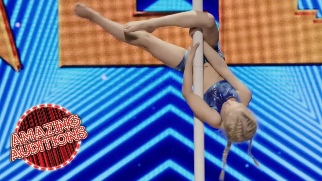6 Year Old Pole Dancer WOWS The Judges | Amazing Auditions