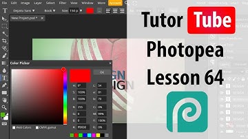 Photopea - Lesson 64 - Canvas Size