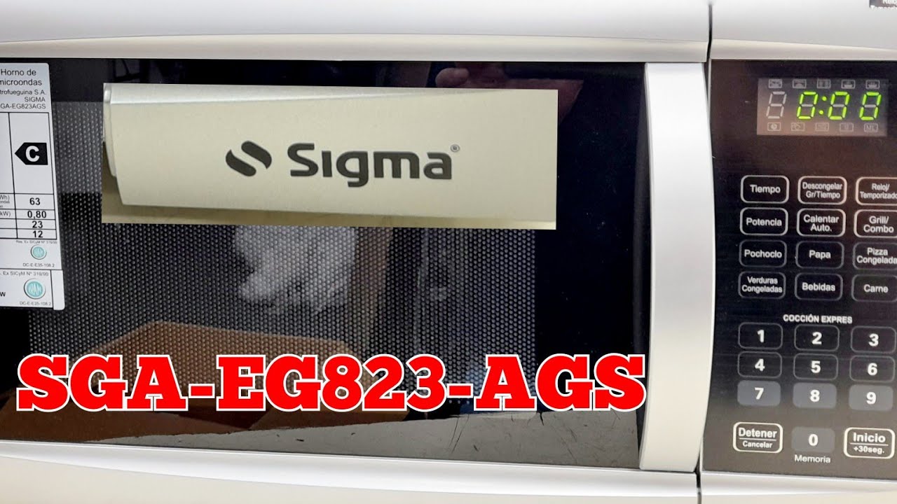 Microondas Sigma 23Lt 800W SGA-EG823AGS